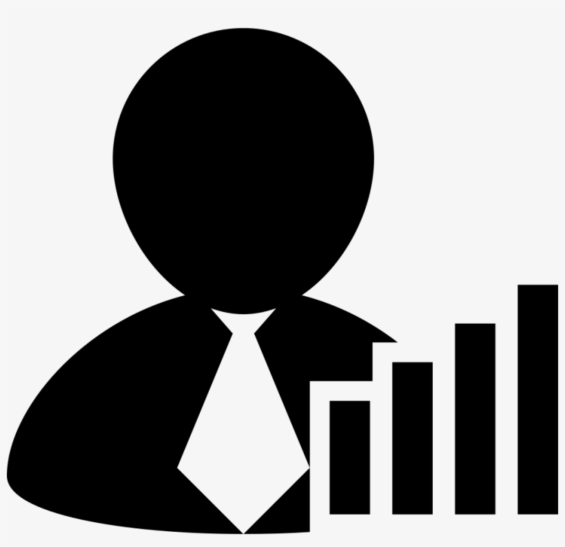 Businessman With Bars Stocks Graphic Comments - Business Man Png Icon, transparent png #2670080