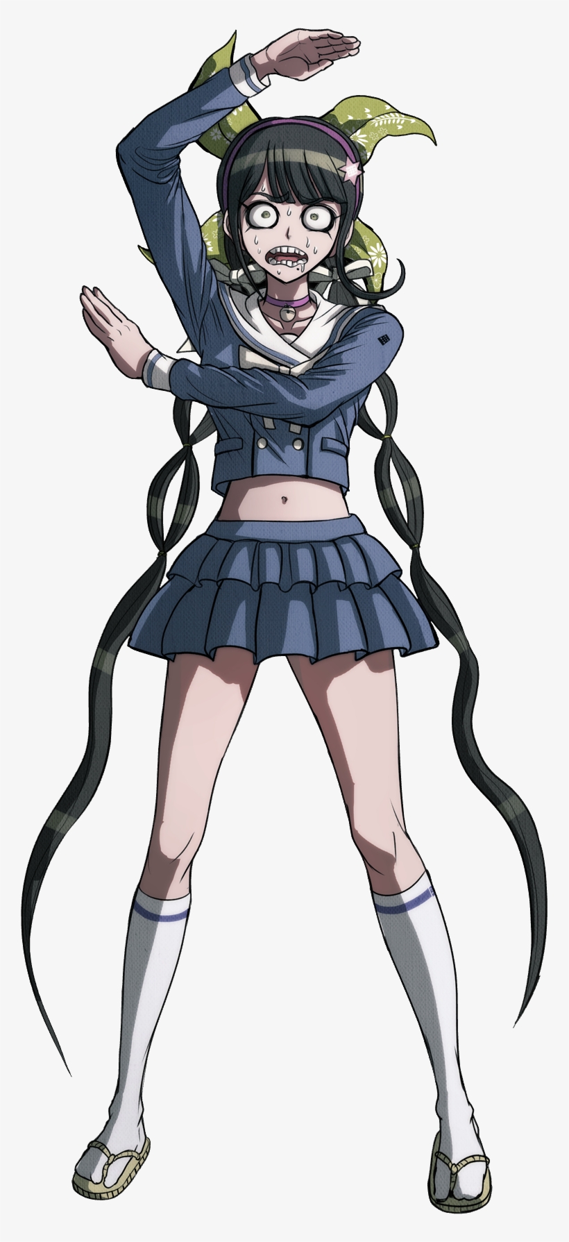 Danganronpa V3 Tenko Chabashira Fullbody Sprite - Tenko Chabashira Full Bod...