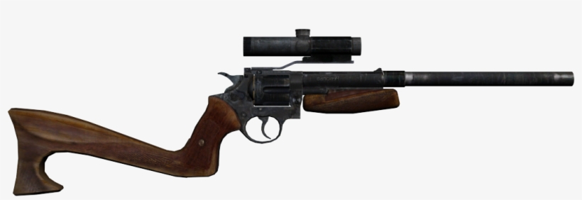 Revolver Stock Optics Barrel 1 - Metro 2033 Revolver Rifle, transparent png #2670289