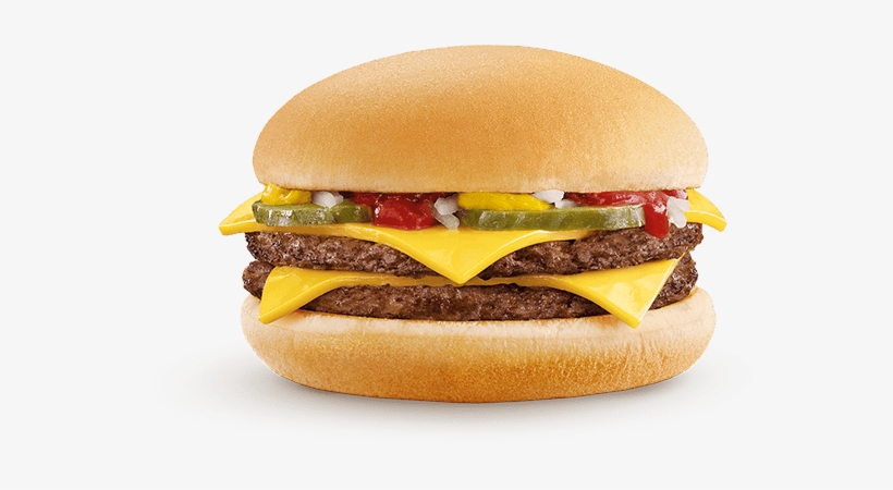 Mcdonald's Double Cheeseburger, Bunless, Fast Food, - Cheeseburger Mcdonalds, transparent png #2670759