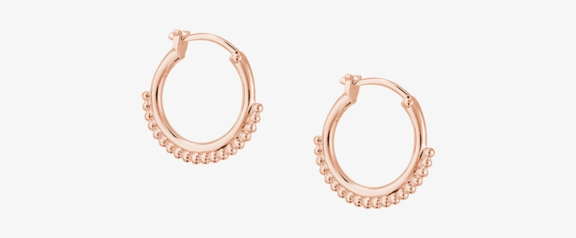 Detail Hoop Earrings Image - Earrings, transparent png #2670834