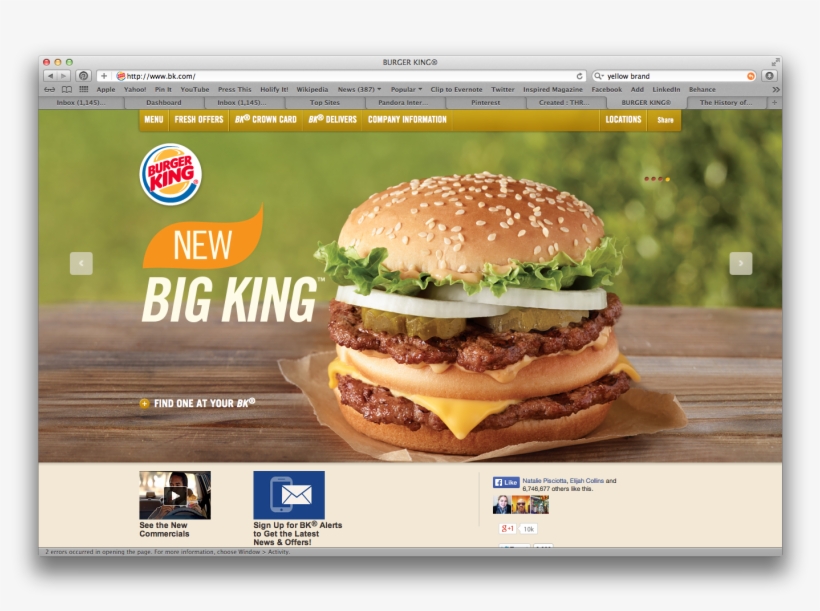 Burger King Chose To Showcase This Burger Outside In - Burger King, transparent png #2670865