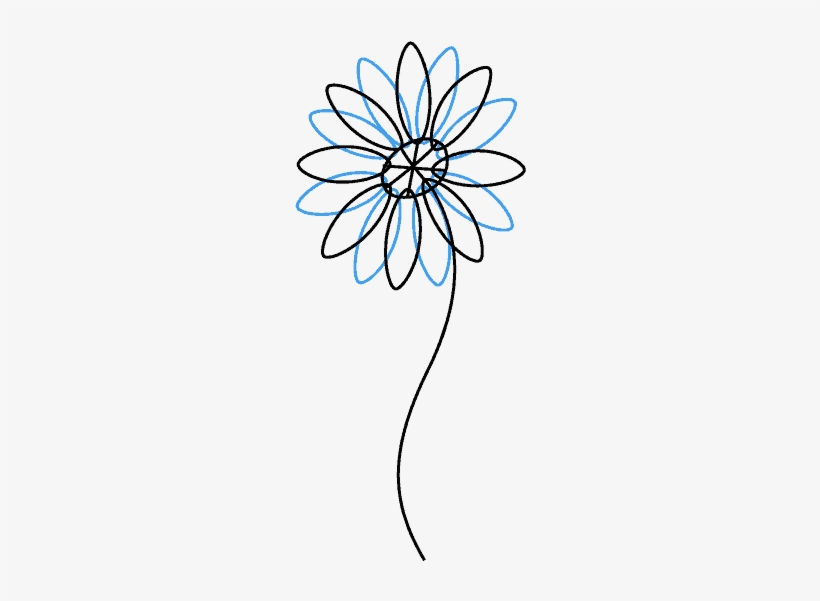 How To Draw A Daisy - African Daisy, transparent png #2670898