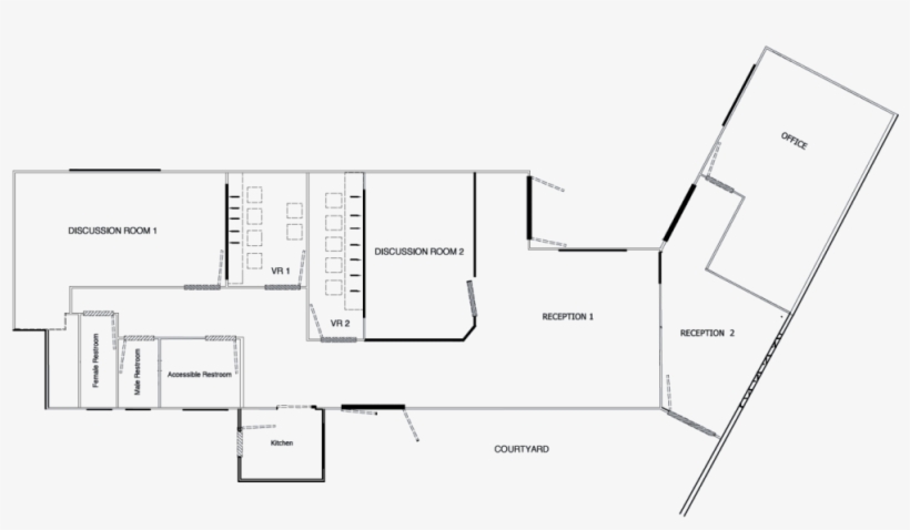 Focus 21 Rooms Floor Plan - Diagram, transparent png #2670978