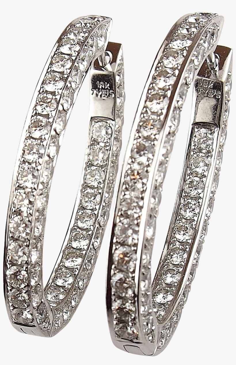 Previous - Next - Inside-out Hoop Earrings, transparent png #2671112