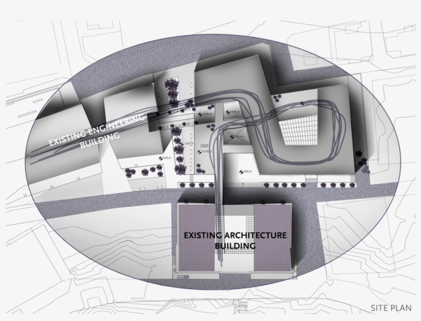 1- Site Plan - Architecture, transparent png #2671558