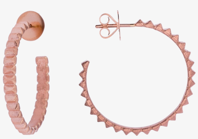 Gear Hoop Earrings - Helens Cycles Logo, transparent png #2671622