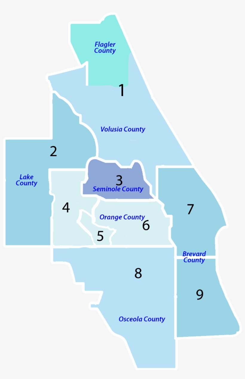 Districts Of The Central Florida Council - Central Florida Council, transparent png #2671755
