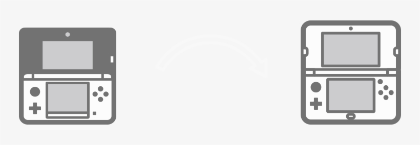 New Nintendo 3ds Xl - Nintendo 3ds Black And White, transparent png #2672251