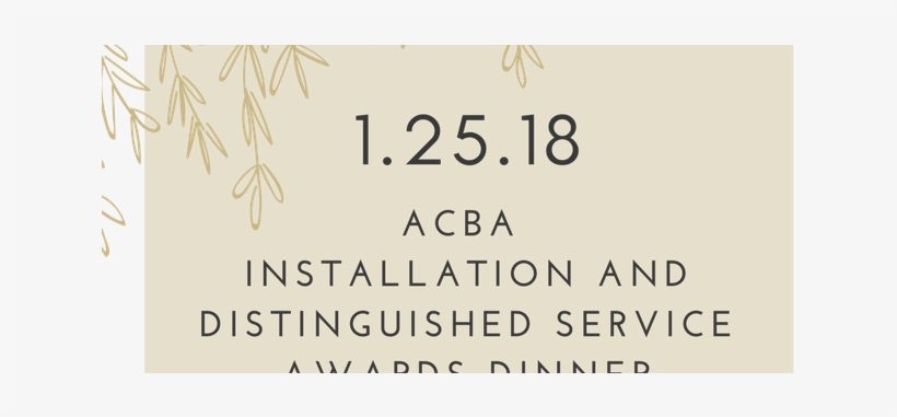 Installation And Distinguished Service Awards Dinner - Calligraphy, transparent png #2672634