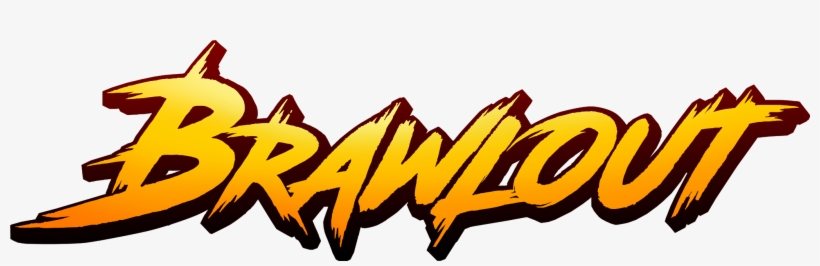 Super Smash Bros - Brawlout Logo Png, transparent png #2672989