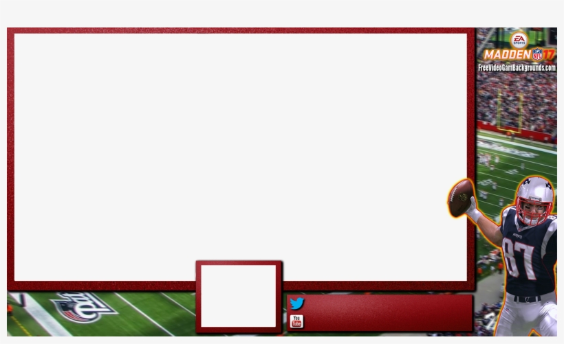 Madden 17 Twitch Overlay Free - Cowboys Stadium, transparent png #2673171