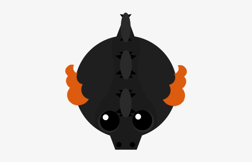 Vulture By Rhinochaarge, Tiger By Pike, Indominus Rex - Mope Io Skins Black Dragon, transparent png #2673405