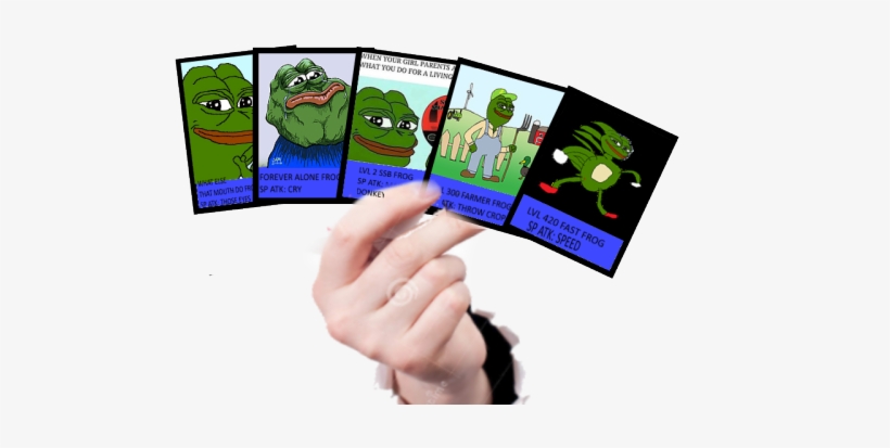 Collect Over 1200 Rare Pepes And Share With Your Friends - Pepe Trading Cards, transparent png #2673830