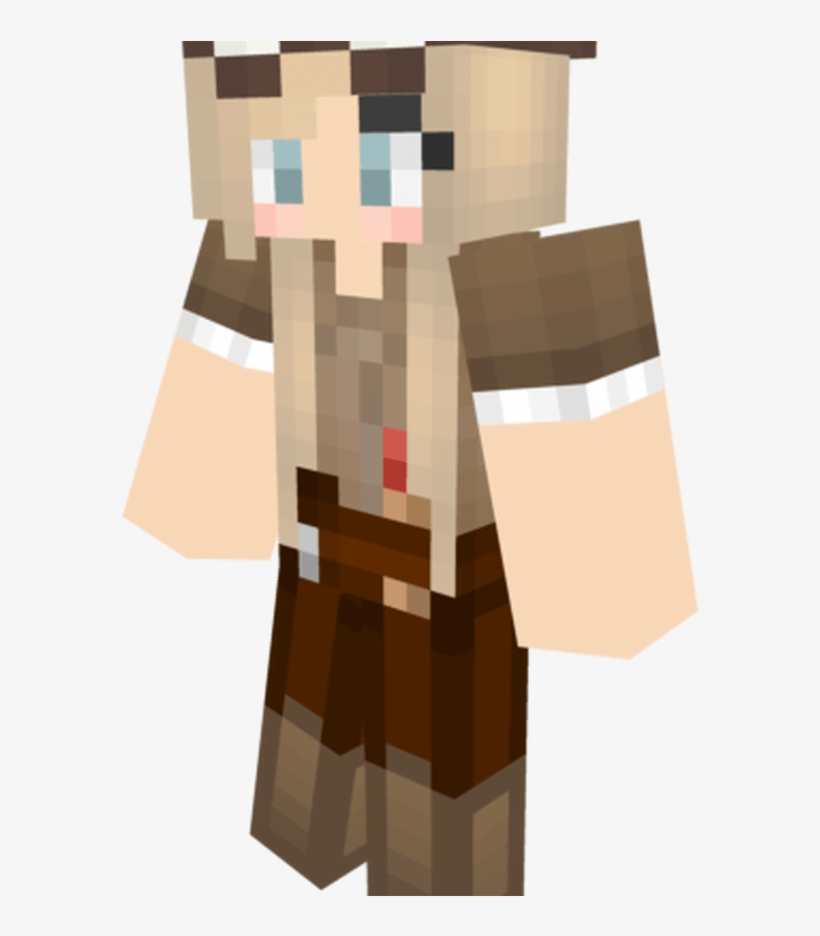 Minecraft Skins Brown Hair Google Search Celeste S - Minecraft Skin Pilot Girl, transparent png #2674276