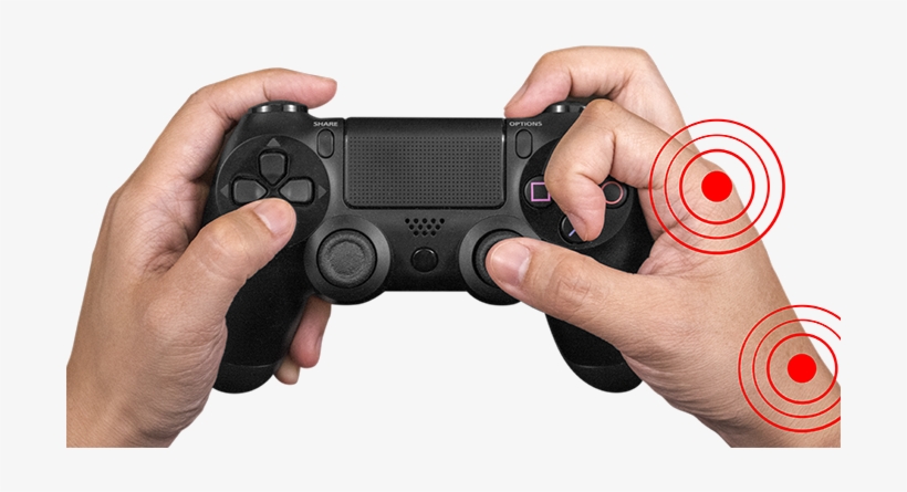 Check Out The Super Complicated Mo-cap Tech They Used - Hand Playstation Control Png, transparent png #2674409