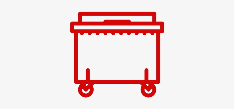 Dumpster Sizes - Contenedor De Basura Icono, transparent png #2674459