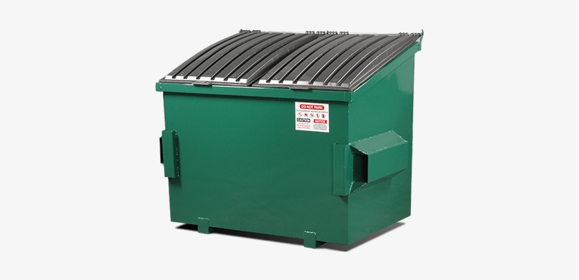 Yup, It's A Dumpster All Right - 4 Yard Front Load Dumpster, transparent png #2674487
