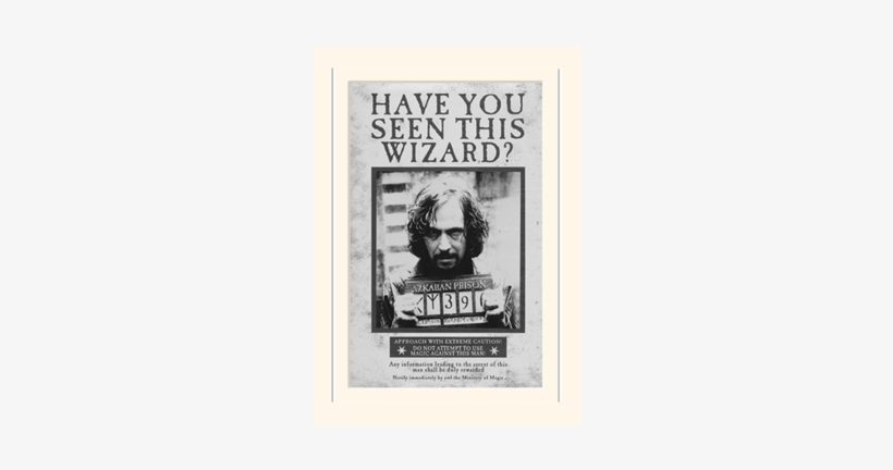 Sirius Black - Harry Potter Poster Sirius Black, transparent png #2674567