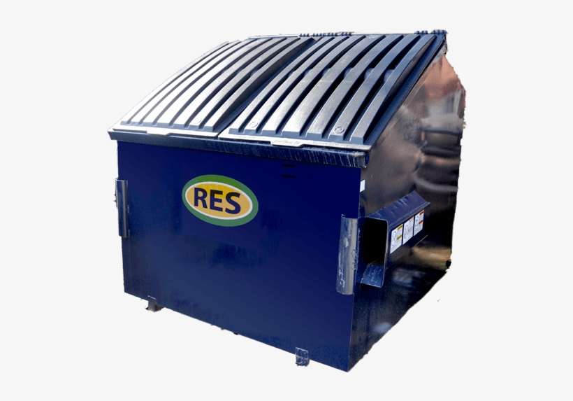 Commercial Dumpster - Roof, transparent png #2674781