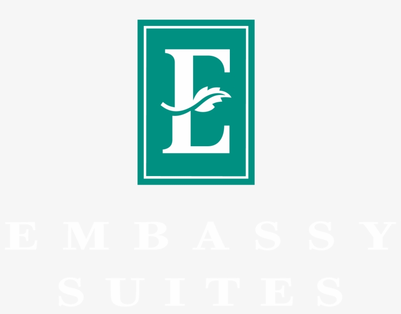 Embassy Suites White Lettering Logo - Embassy Suites Logo, transparent png #2675137