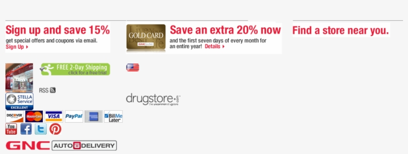 Gnc Footer Graphics - Gnc Live Well, transparent png #2675568