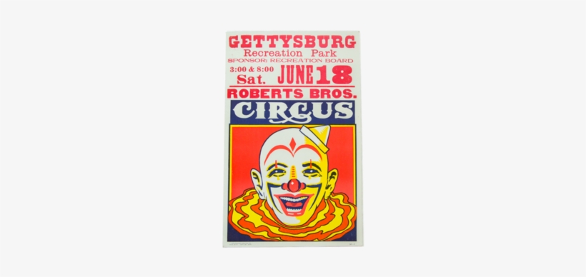 Vintage Roberts Bros Circus Poster - Poster, transparent png #2676678