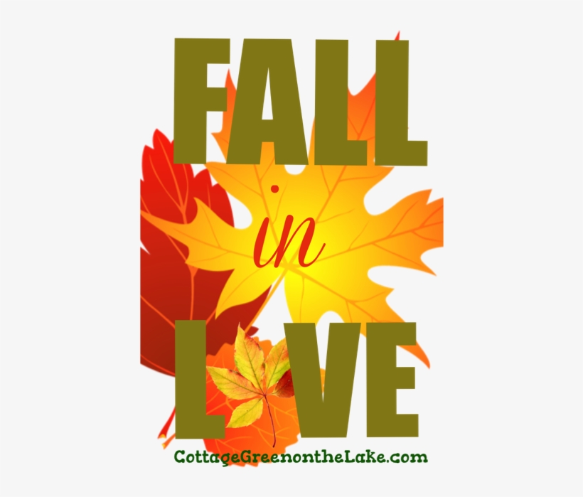 “fall” In Love & Harvest Moon Pies By Trenda From Cottage - Autumn, transparent png #2677103
