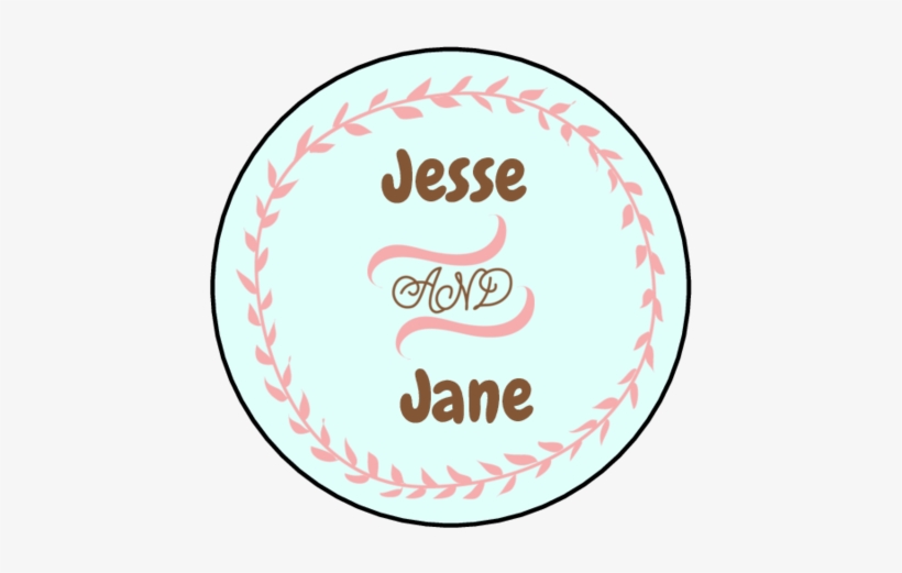 Wedding Label Templates Download Wedding Label Designs - Cute Circle Png Png, transparent png #2677252