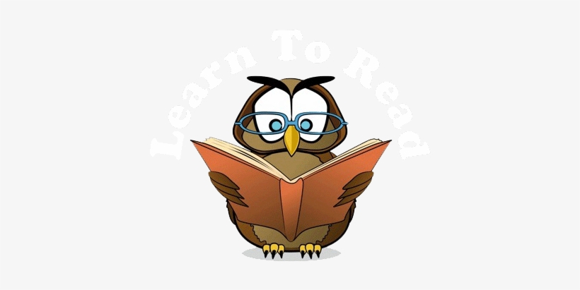 Learn To Read Logo - Funny Student Clip Art, transparent png #2677364