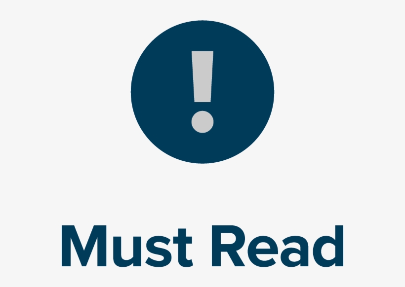 Must Read - Circle, transparent png #2677389