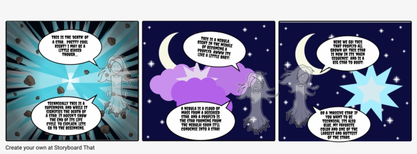 Supernova Life Pt - Storyboard, transparent png #2677566