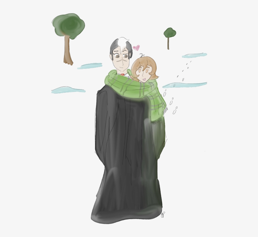 A Harry Potter Au For @ibupony For The @shaladinsecretsanta - Illustration, transparent png #2677780