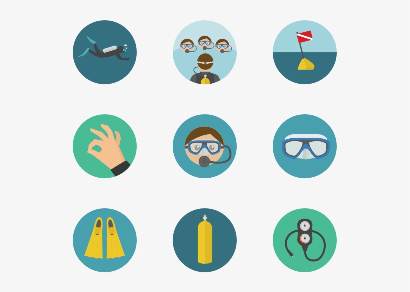 Scuba Diving - Dive Icon, transparent png #2678165