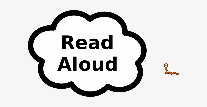 Cliparts Loud Read - Read Aloud, transparent png #2678190
