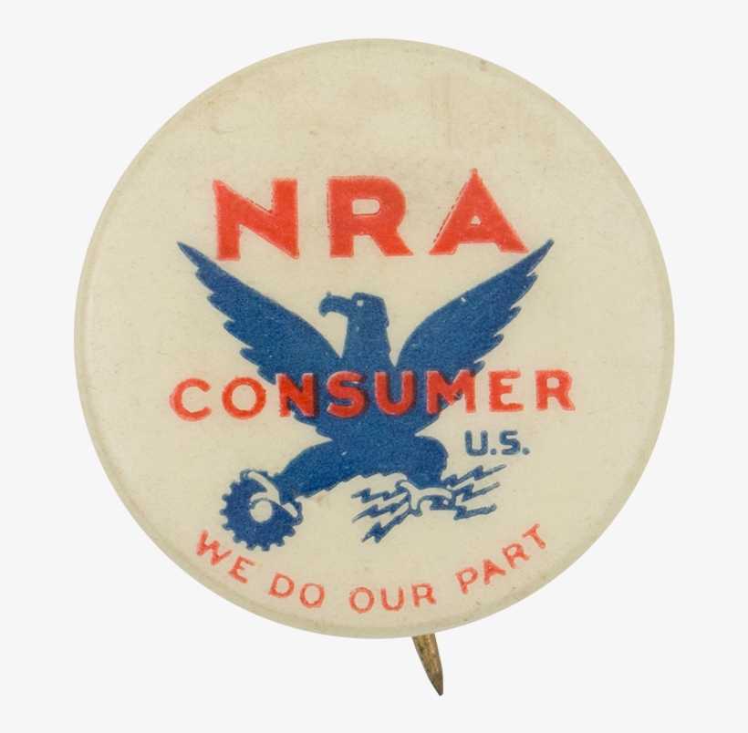 Nra Consumer We Do Our Part - National Industrial Recovery Act Symbol, transparent png #2678783