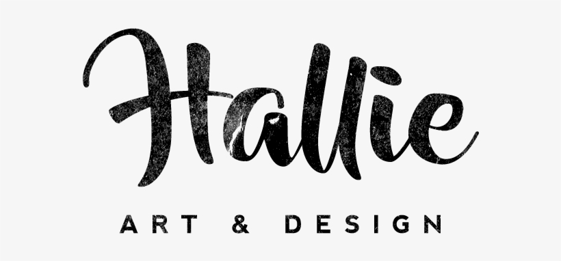 Hallie - Calligraphy, transparent png #2680385