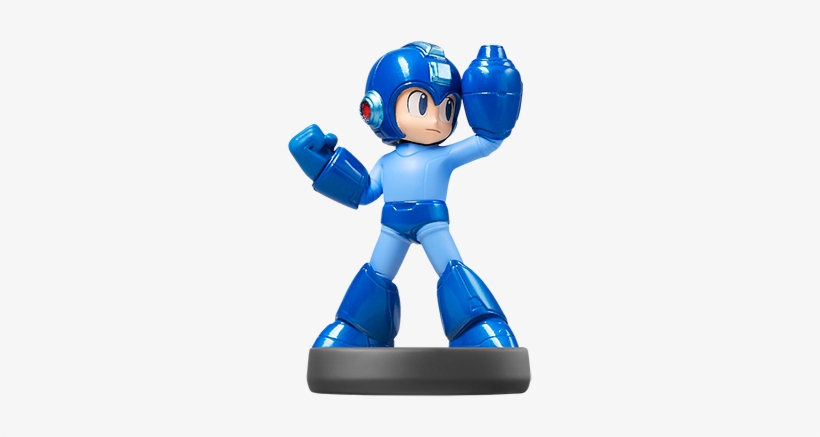 Mega Man - Nintendo Amiibo Mega Man, transparent png #2680766