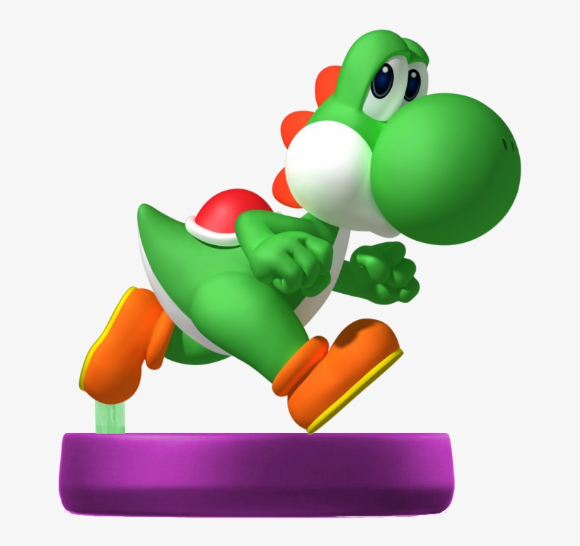 Sfw Yoshi Amiibo - Yoshi Mario, transparent png #2680918