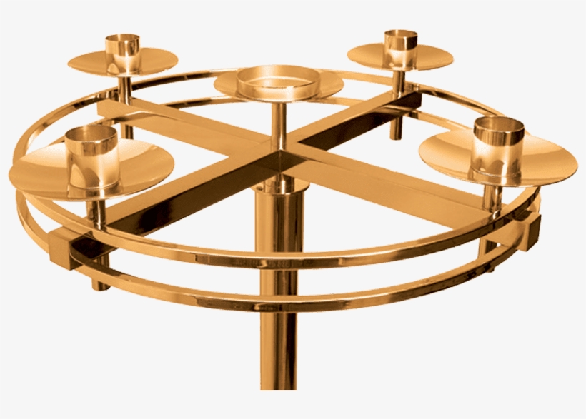 Advent Wreath Stands Brass, transparent png #2680951