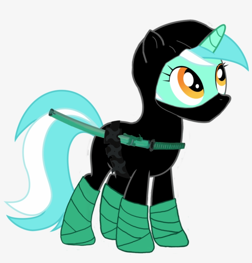 Mlp Ninja Ponies - Little Pony Friendship Is Magic, transparent png #2681454