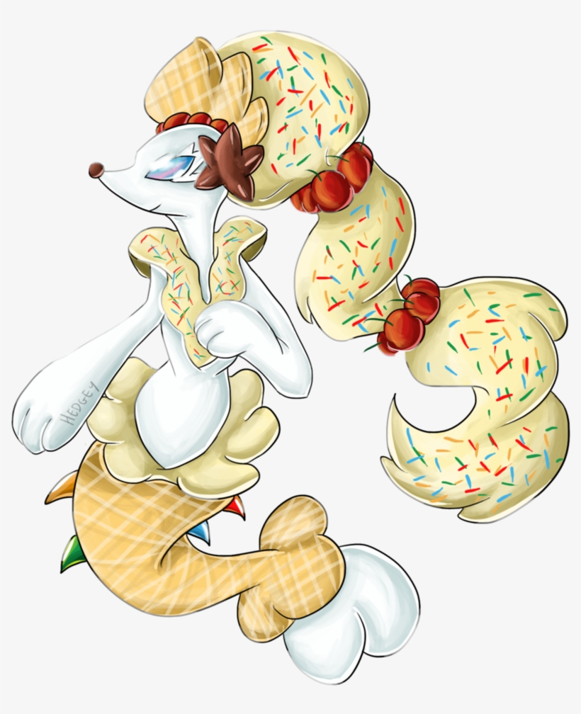 Primarina Ice-cream By Hedgey On Deviantart - Cartoon, transparent png #2681586