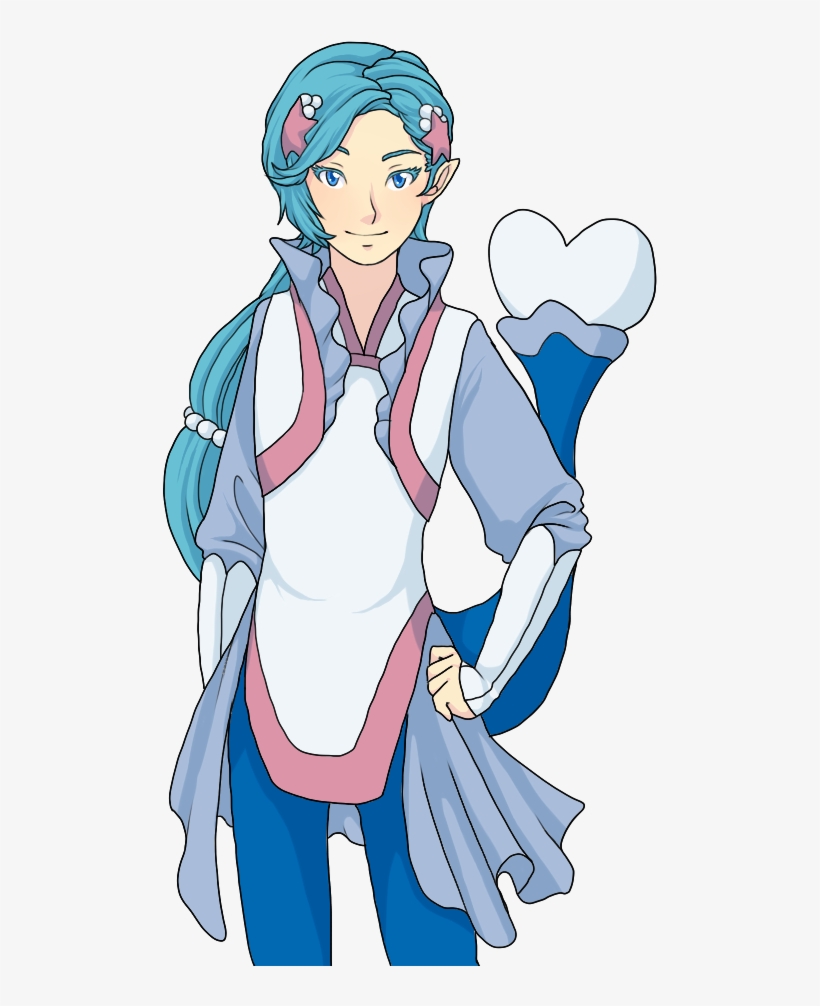 Decided To Try And Do A Gijinka Art For My Hopefully - Primarina Azura, transparent png #2681908