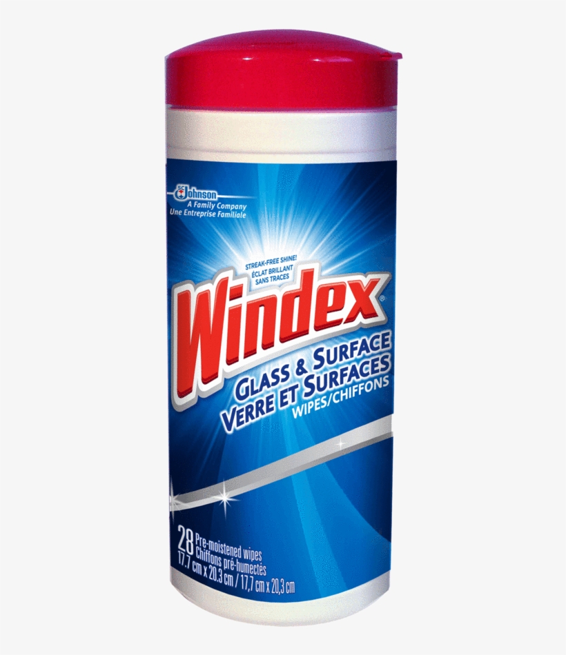 Windex Glass And Surface Wipes - Windex Wipes, transparent png #2681946