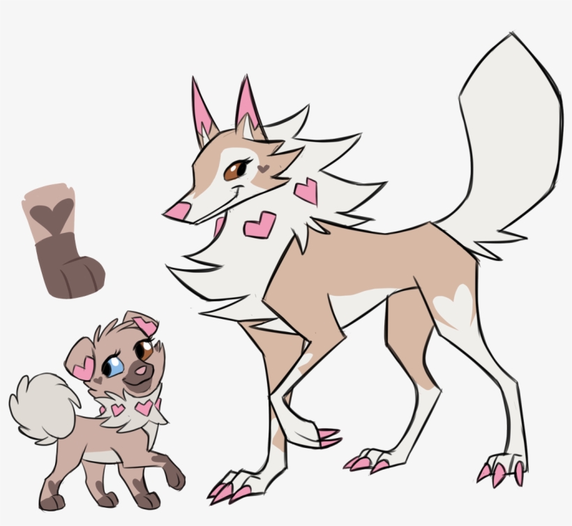 0 Replies 14 Retweets 40 Likes - Rockruff And Poochyena, transparent png #2682736