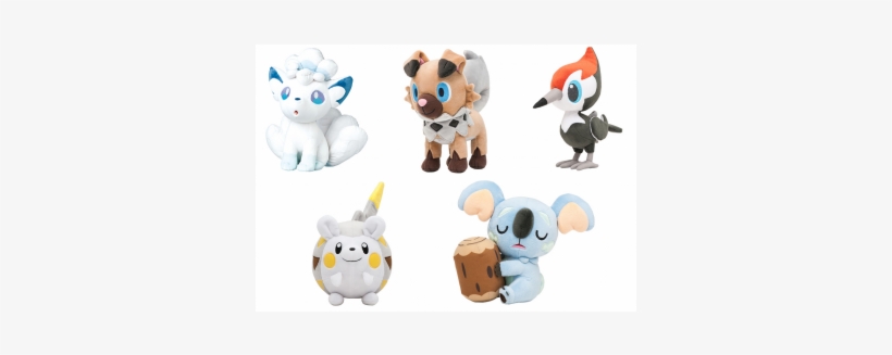 Welcome To Alola Choose Your Favourite Plush Of Alola - Alola Pokemon Stuffed Animals, transparent png #2683023