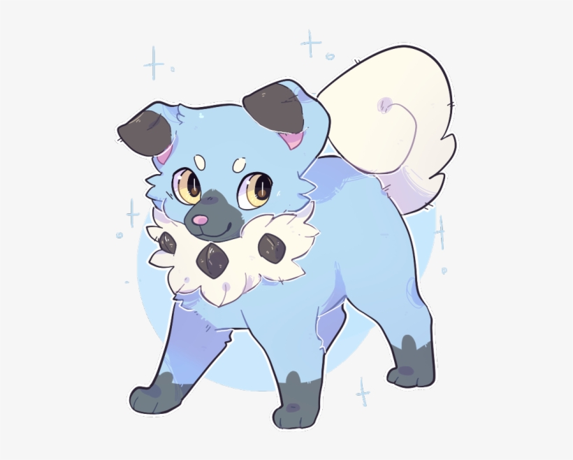 Blue Pupper To Wish You Well On Your Shinies - Cartoon, transparent png #2683049