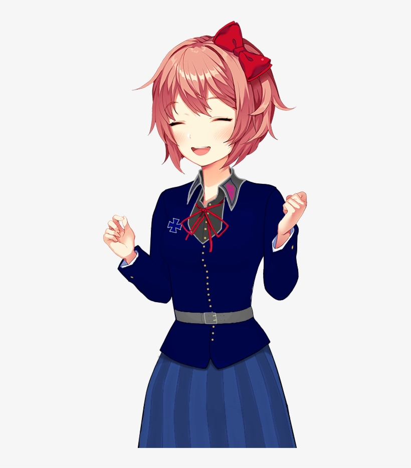 Sayori - Sayori Ddlc Png, transparent png #2683199