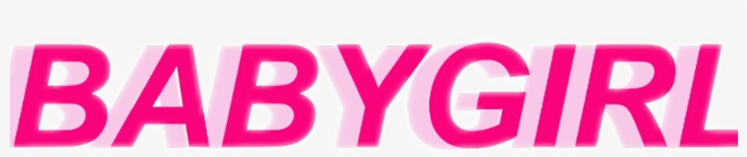 Babygirl Adesive Cool Tumblr Words - Babygirl Png, transparent png #2683304
