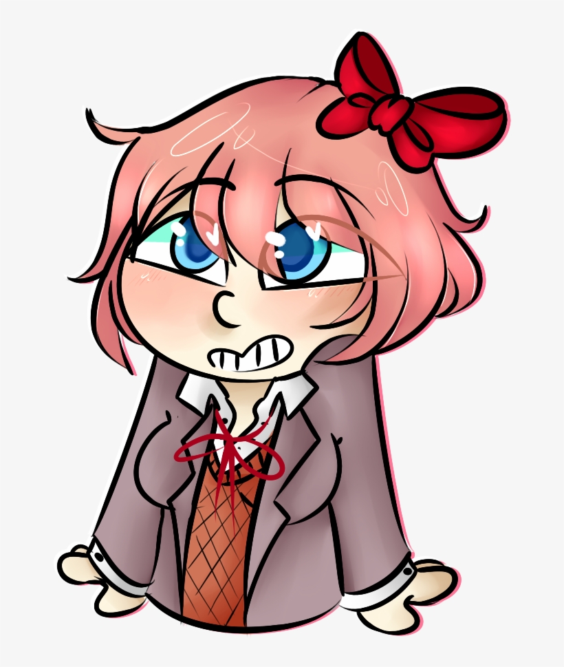 Ddlc Ddlc Spoilers Sayori Sayori Ddlc Doki Doki Literature - Cartoon, transparent png #2683451